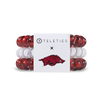 Spiral Hair Coils | Large | Univ. of Arkansas Hair Ties