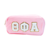 Chenille Sorority Cosmetic Bag