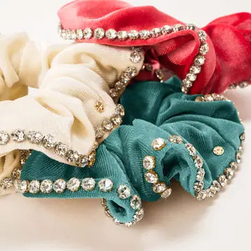 Chloe Embellished Scrunchie