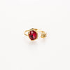 Emma Crystal Adjustable Birthstone Ring