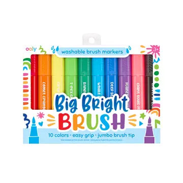 Big Bright Brush: Brush Markers (Set of 10)