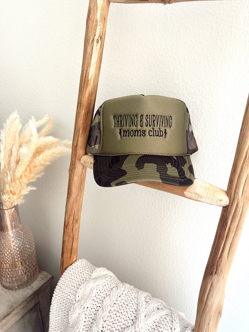 Thriving & Surviving Moms Club Trucker Hat | Gifts For Moms