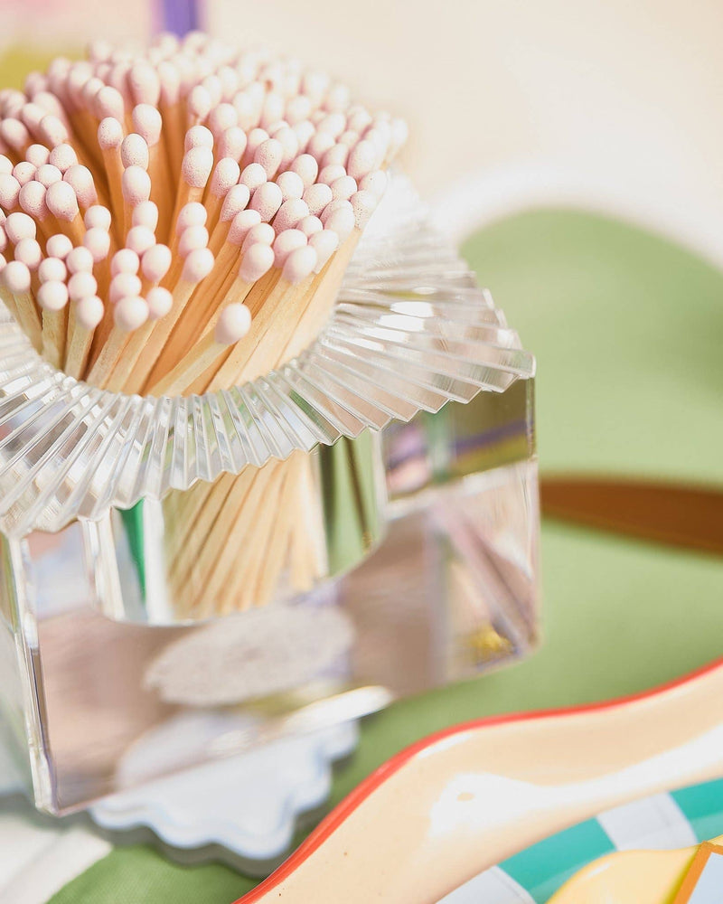 Square Match Striker | White Matches