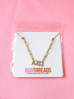 Rhinestone Sorority Necklace