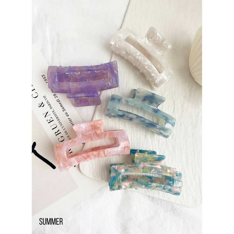 Acetate Regular Size Hair Clips - Allie