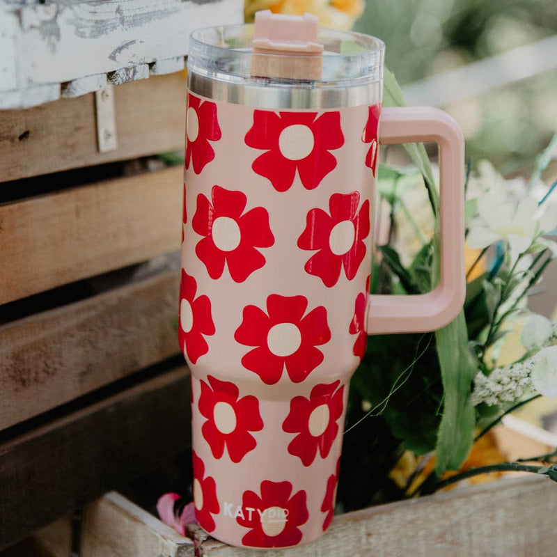 Flower Power Mother’s Day 40 Oz Tumbler Cup