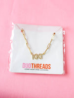 Rhinestone Sorority Necklace