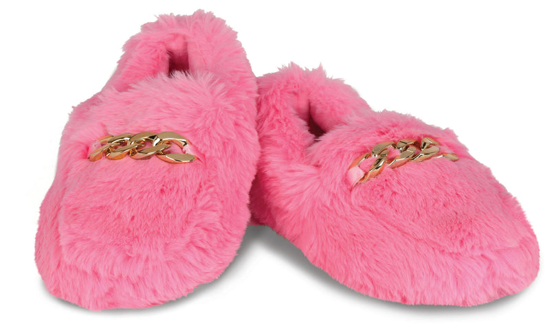 FURRY LOAFER SLIPPERS - SMALL