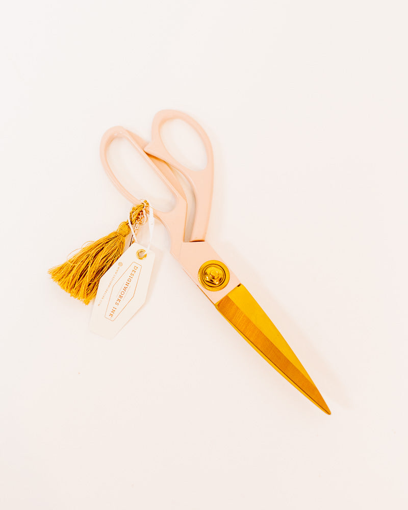 Scissors with Tassel + Charm