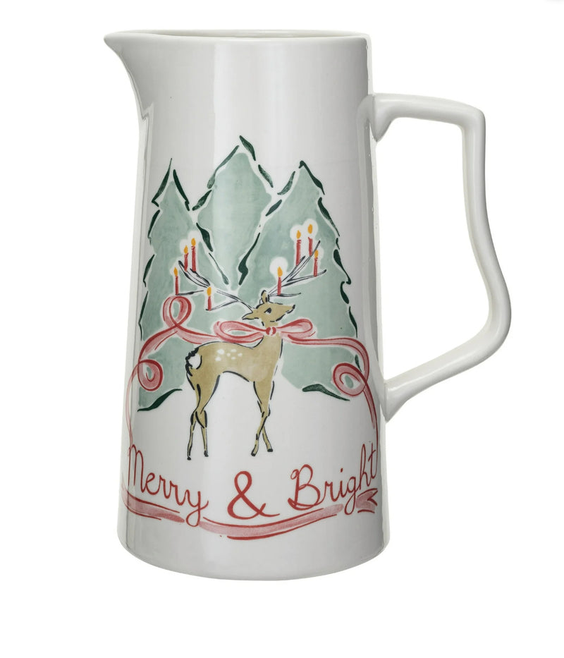 Merry + Bright Pitcher
