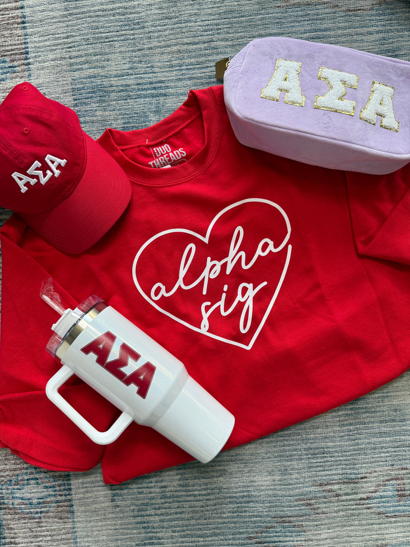 Luxe Alpha Sig Bid Day Box