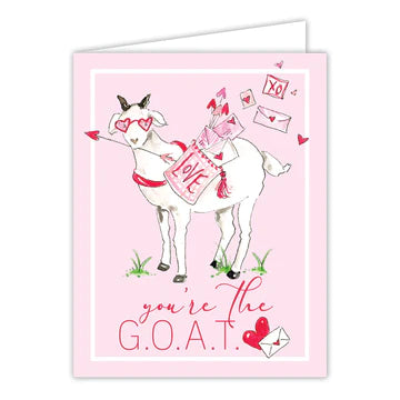 GOAT Greeting Card