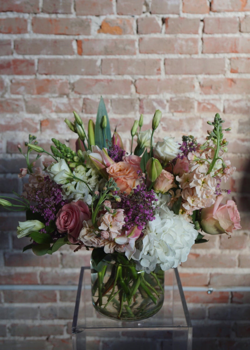 pastel flowers