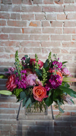 bright floral arrangement