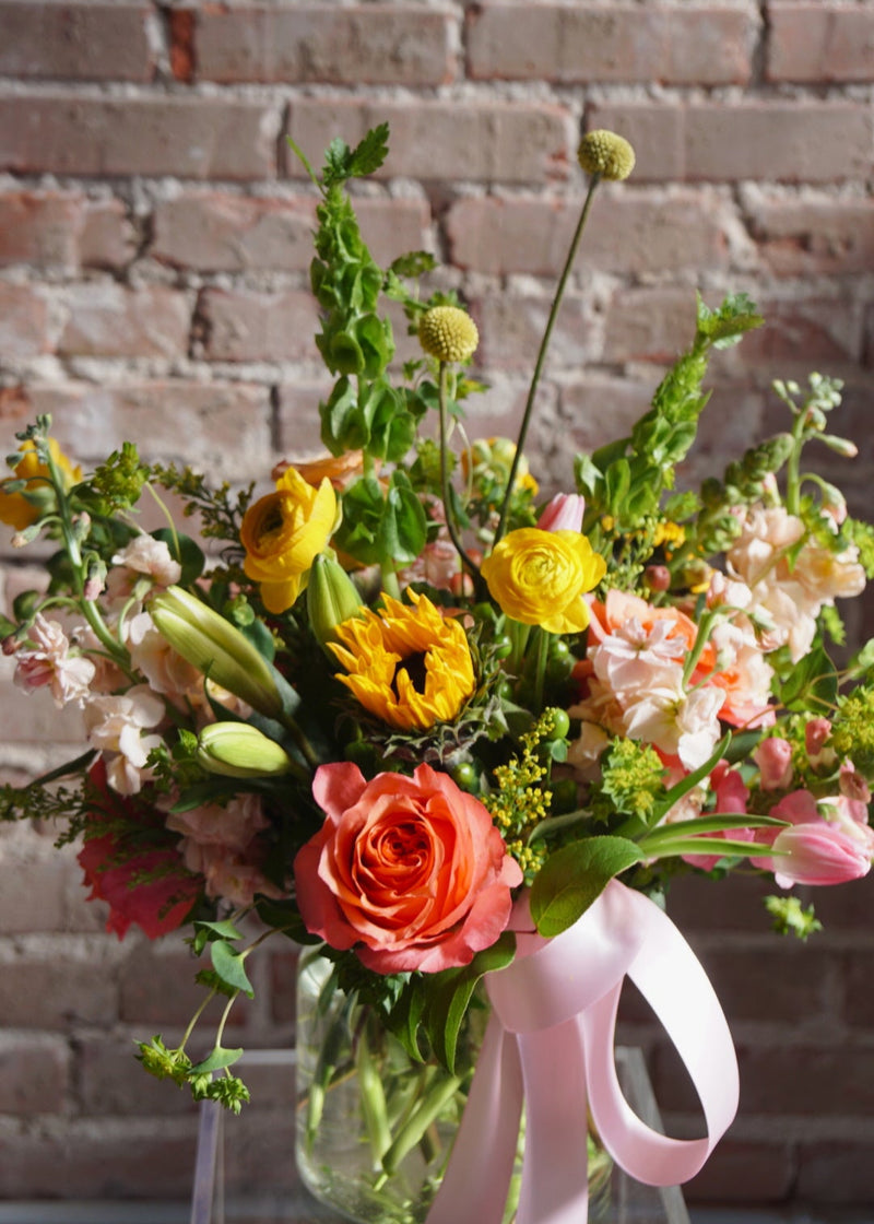 sunflowers and bright