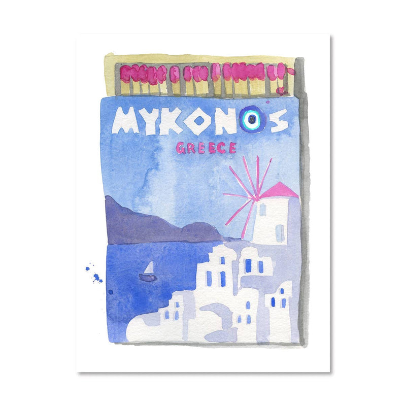 Mykonos Matchbook