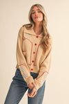 WESTERN DESIGN SWEATER CARDIGAN