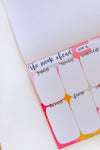 Weekly Planner Notepad
