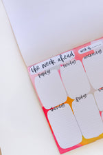 Weekly Planner Notepad