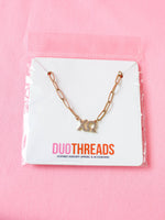 Rhinestone Sorority Necklace