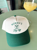 Momma's Day Off - Green Vintage Trucker Hat