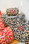 Quilted Block-Print - Leopard Collection