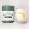 "Your Town" Christmas Custom 11oz Soy Candle All States