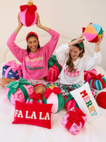 "Champagne & Mistletoe" Lounge Sweatshirt