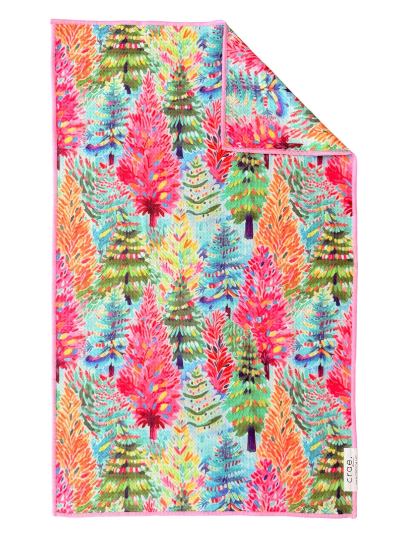 Glimmer Glamour Forest: Double-Sided Hand Towel