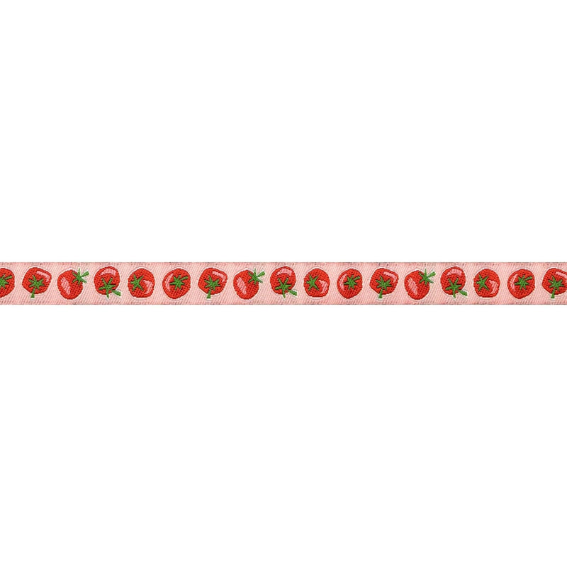 In the Vegetable Garden - Tomato - 3/8" width - by Loes Van Oosten - 15 Yard Spool