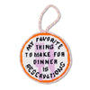 Needlepoint Ornament - Reservations