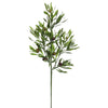 Vickerman 26" Green Olive Leaf Spray 3/pk