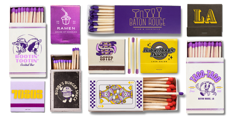 5.5x11 GAMEDAY BATON ROUGE trinket tray insert set of 5