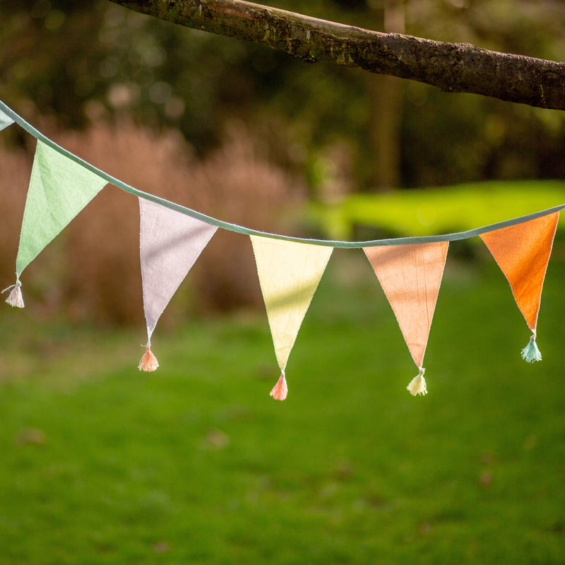 Pastel Fabric Bunting