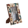 Wood and Resin Butterflies Photo Frame - Multi, 5x7 in.