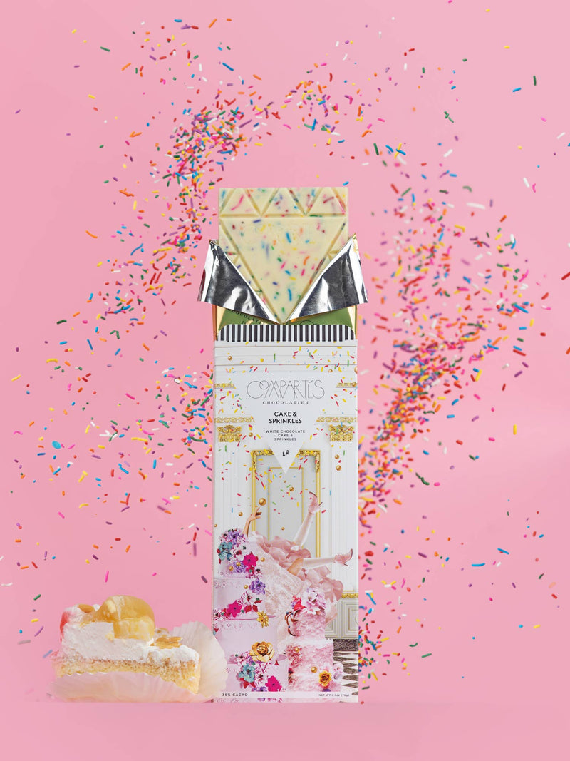 CAKE and Sprinkles Chocolate Bar