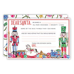 Nutcrackers and Toys Letter to Santa