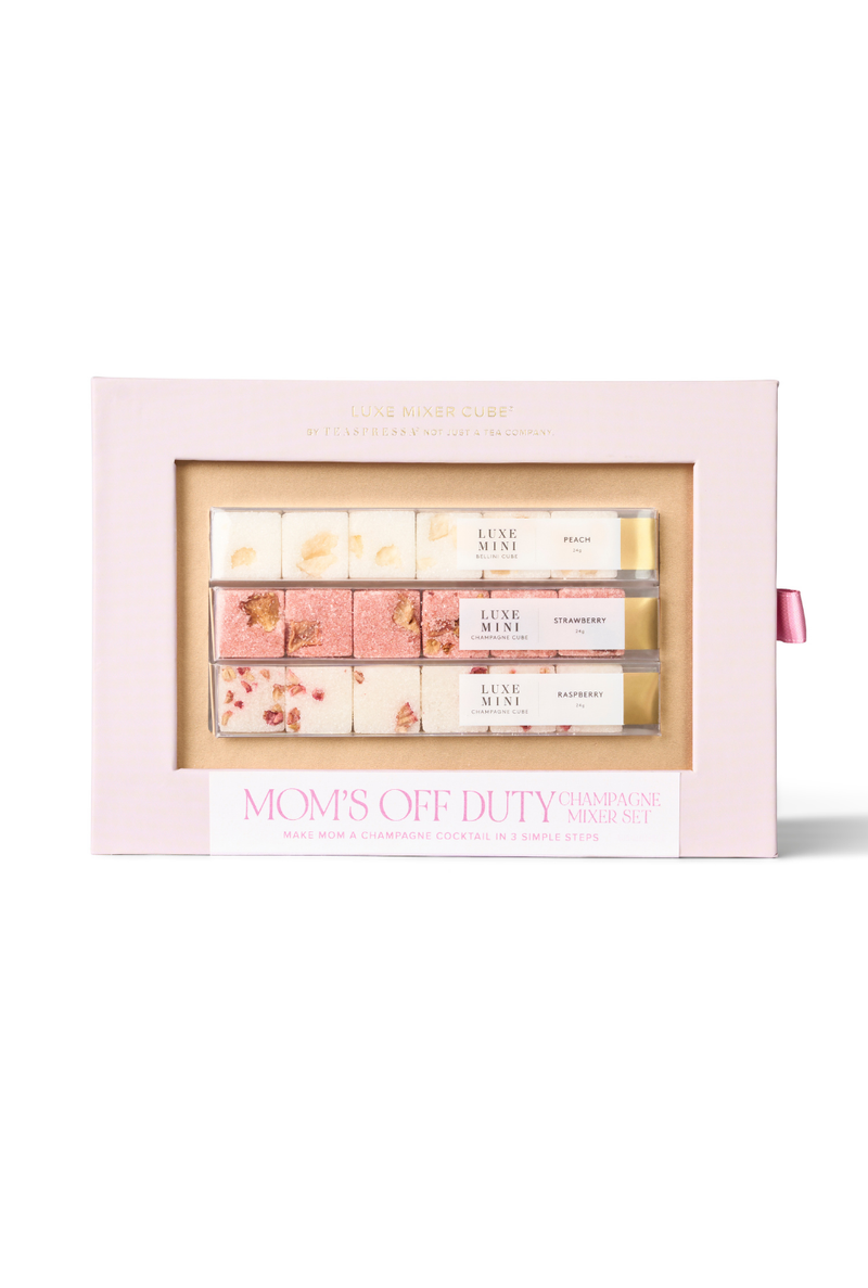 Mom's Off Duty Champagne Mixer Set