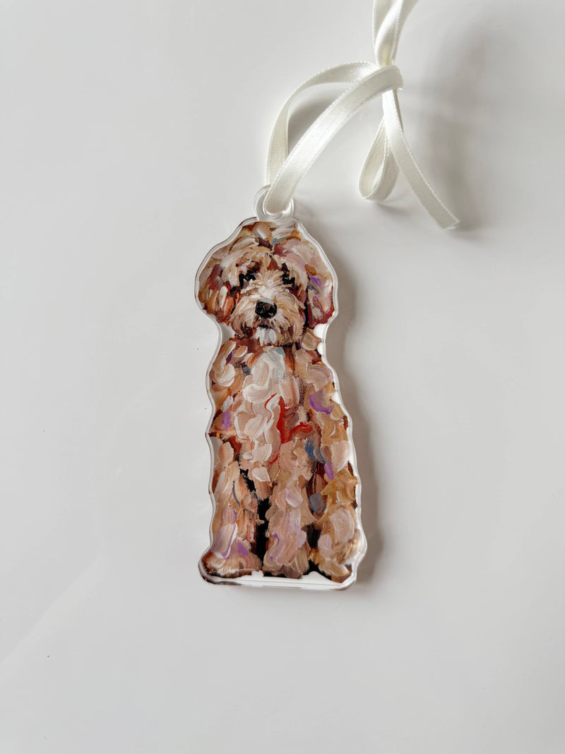 "Goldendoodle Classic" ornament
