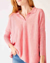 Polo Sweater - Sea Pink