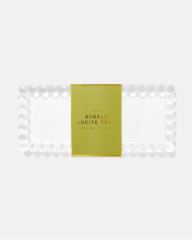 Large Bubble Lucite Tray