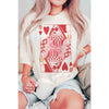 CHAMPAGNE QUEEN OF HEARTS Graphic Tee