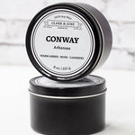 Conway |Warm Amber - Musk - Sage 8oz Soy Candle