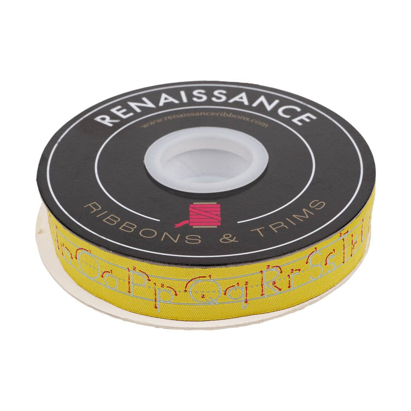 Standard Alphabet in School Bus - 7/8" width - Back to School by Stacy Iest Hsu - 15 Yard Spool