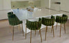 Milano Counter Chair - Green