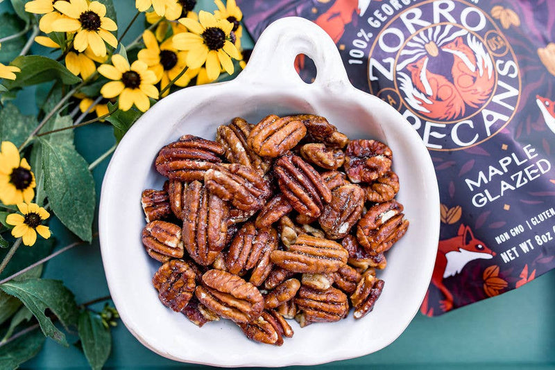 Maple Glazed Pecans - 12 bags