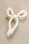 Matte Bow Hair Claw Clip