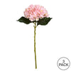 Vickerman 19" Pink Hydrangea Spray