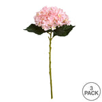 Vickerman 19" Pink Hydrangea Spray