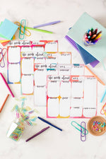 Weekly Planner Notepad